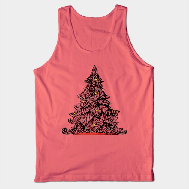 Christmas Tree Tank Top by DrDesign